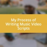 My Process of Writing Music Video Scripts